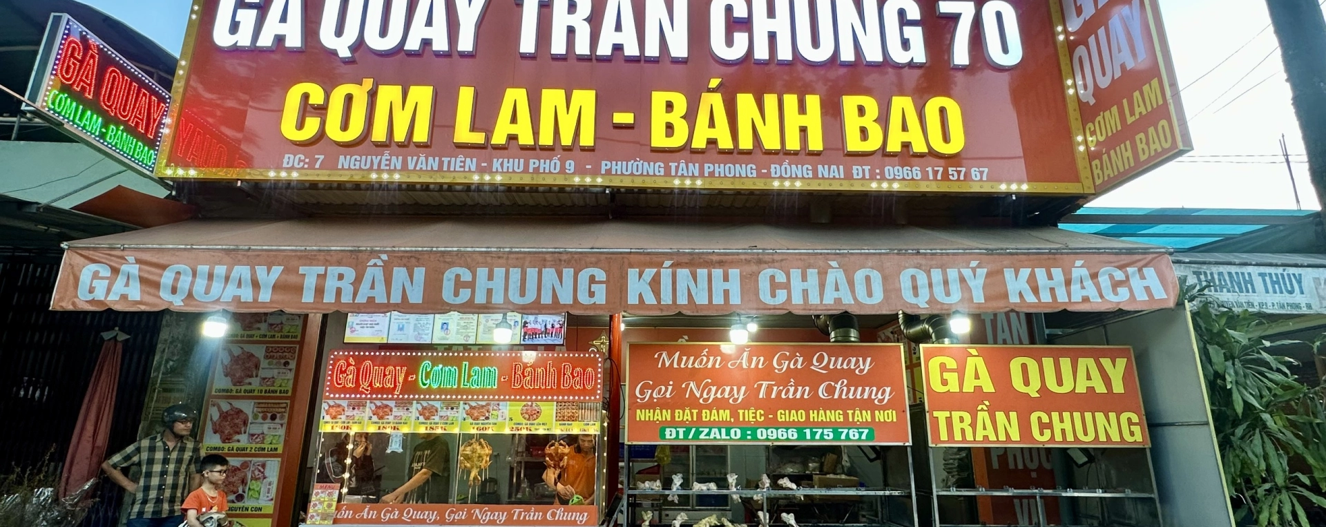 GÀ QUAY TRẦN CHUNG BIÊN HOÀ