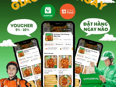 Gà Quay Trần Chung – Giao hàng tận nơi qua GrabFood, ShopeeFood & Hotline